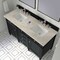 James Martin Vanities Brittany 60" Double Vanity, Black Onyx, w/ 3 CM Tajnar Eclos Top w/FreePower Wireless Charger 650-V60D-BKO-FTJR - alternate 7