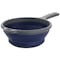 Oster Bluemarine Collapsible Polypropylene Colander with Handle in Navy 130002.01 - alternate 1