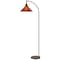 Homeroots 65" Rusted Traditional Shaped Floor Lamp With Rust Empire Shade 526326 - alternate 1