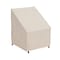 Mr. Bar-B-Q Patio Chair Cover, 33 in L, 33 in W, 28 in H, Polyester, Taupe 07834BBGD - alternate 1