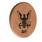 Holland Bar Stool Co United States Navy 13" Laser Engraved Solid Wood Sign WSgnLNatNavy - alternate 1