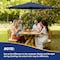 Simple Deluxe 9' Patio Umbrella Replacement Canopy Outdoor Table Market Yard Umbrella Replacement Top Cover with LGBRLACANOPY9DBL - alternate 8