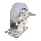 Vestil Thermoplastic Rubber Swivel With Brake Caster 5 In. Diameter x 2 In. Width 500 lb Gray CST-E-SS-5X2TPR-SWB - alternate 7