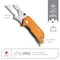 Outdoor Edge Cutlery UTILIPRO, Orange Folding Utility Knife UPB-10C - alternate 4