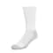 Railroad Sock Mens Crew Socks, 70% Cotton, 20% Nylon, 10% Lycra, White/Grey, 6-12 M, 1 PR 6124 - alternate 3