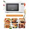 Commercial Chef Counter Top Microwave, 0.7 Cubic Feet CHM770W - alternate 7