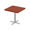 Correll Square Cafe Table, 36 in W, 36 in L, 29 in H, Particleboard Top, Cherry SXT36S-21-98-21 - alternate 1
