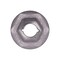 Auveco Thread Cutting Nut 5/16in Stud Size - Zinc, 100PK 10733 - alternate 2