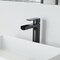 Vigo Amada Single Handle Single-Hole Bathroom Vessel Faucet in Matte Black VG03026MB - alternate 1