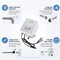 Kibi Blaze Touchless Bathroom Faucet with Pop-Up Drain, Plug-In or Battery Powered C-KBF1030BB - alternate 9