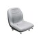 Uni Pro 128 Bucket Seat, With Slide Rails & 1 Normally Open OPS, Gray Vinyl 8642 - alternate 9