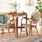 Bali & Pari Mattie Natural Rattan Dining Bistro Chair, Green 269-14767-ZORO - alternate 9