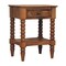Homeroots 24" Brown Solid Wood Two Drawer Nightstand 701729 - alternate 9