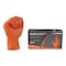 Xtreme By Ammex DT Nitrile Disposable Gloves, Orange, Medium, 1000PK XODN44100 - alternate 6