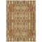 Homeroots 5' X 8' Orange Taupe And Beige Moroccan Washable Indoor Outdoor Area Rug 577212 - alternate 8