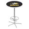 Holland Bar Stool Co 42" Chrome Michigan Tech Pub Table, 36" dia. Top L216C4236MITech - alternate 1
