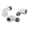 B & K STZ Industries 2 in. FIP each X 2 in. D MIP Galvanized Malleable Iron 90 Degree Street Elbow 311USE90-2 - alternate 6