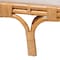 Bali & Pari Aiko Handwoven Natural Rattan Daybed with Cushion - Lounge Bed for Living Room, Bedroom, or Sunroom 259-14240-ZORO - alternate 7