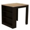Homeroots 36in Natural and Black Wood Kitchen Island With Storage 477892 - alternate 5