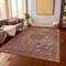 Homeroots 9' X 12' Pink And Mauve Medallion Washable Indoor Outdoor Area Rug 616074 - alternate 8