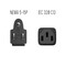 Sanoxy 2-PACK  1ft 14 AWG Universal Power Cord IEC320 C13 to NEMA 5-15P SNX-CBL-LDR-PW116-1201 - alternate 2
