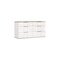 Homeroots 57" White Six Drawer Double Dresser 488506 - alternate 1