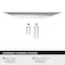 Amerock Current 6-5/16 inch (160mm) Center-to-Center Polished Chrome Cabinet Pull, 10PK 10VMP3721326 - alternate 4