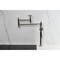 Kingston Brass Deck Mount Pot Filler Faucet with Knurled Handle, Polished Nickel KS3706RKZ - alternate 6