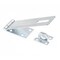 Prime-Line Door and Gate Safety Hasp Hinge Latch with Fixed Staple 6 inch with Screws Zinc Plated (Single Pack) U 117210 - alternate 1
