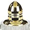 Homeroots Set of Two Clear And Gold Crystal Geometric Pepper Shakers 376101 - alternate 5