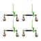 Mytee Products 3/8in-1/2in Hi-Viz Green Quick Ratchet Chain Binder w/Folding Handle 12,000 lbs, 4PK CBRS-FH38x4 - alternate 9