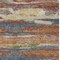 Homeroots 10' X 14' Orange Green And Gold Abstract Washable Indoor Outdoor Area Rug 612544 - alternate 9