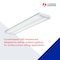 Lithonia Lighting Lithonia LBL4 LP840  4' LED Wraparound, 32W, 4000K, 4253 Lumens, 0-10V Dimming, DLC Premium LBL4 LP840 - alternate 14