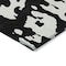 Homeroots 9' X 12' Black And Ivory Abstract Washable Indoor Outdoor Area Rug 613618 - alternate 7