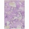 Homeroots 10' X 14' Lavender And Lilac Abstract Washable Indoor Outdoor Area Rug 609575 - alternate 9