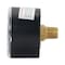 Zoro Select Pressure Gauge, 1/8 in NPT, Center Back Location SEP-102D-158F - alternate 4