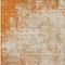 Homeroots 9' X 12' Orange And Ivory Abstract Washable Indoor Outdoor Area Rug 612344 - alternate 9