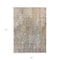 Homeroots 8' X 10' Beige Gray And Taupe Abstract Washable Indoor Outdoor Area Rug 577226 - alternate 9