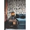 York Wallcoverings Fauvist Flock Neutral Wallpaper AG2018 - alternate 8