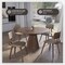 Leisuremod Modern Wooden Dining Chair, Walnut Color Frame in Light Brown, Clivo Collection CDWN-18LBR - alternate 10