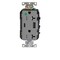 Leviton USB Receptacle, 20 A, 1/2 hp, Gray T5833-HGG - alternate 1