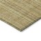 Homeroots 9' X 12' Wheat Gold And Beige Striped Washable Indoor Outdoor Area Rug 616416 - alternate 9