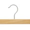 Nahanco 14in Natural Wooden SlimLine Pant/Skirt Hanger w/ Padded Clips, 50PK SL70014RC50 - alternate 4