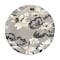 World Rug Gallery Geometric Bohemian Indoor/Outdoor Area Rug 8 ft Round Gray 5566GRAY8RND - alternate 6
