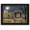 Homeroots Sleepy Hollow Bridge 2 Black Framed Print Wall Art 404558 - alternate 1
