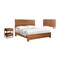 Homeroots Three Piece Brown Solid Wood Bedroom Set 636253 - alternate 8