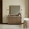 James Martin Vanities Brookfield 60 in. Single Vanity, Pecan, w/ 3 CM White Zeus Silestone  Top 547-V60S-PCN-3WZ - alternate 6