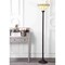 Jonathan Y Moore Tiffany-Style 68.57" Torchiere LED Floor Lamp, Bronze JYL8005A - alternate 9