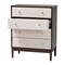 Baxton Studio Nikolai Mid-Century Beige Fabric and Wenge Brown Wood 4-Drawer Chest 255-14056-ZORO - alternate 10