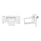 Nuvo Iron 45-in W x 68-in H Glossy Wht Benitoite Gate 48-in W Opening Self Close Hardware W/Dbl Side Handle IBG04568GW - alternate 8